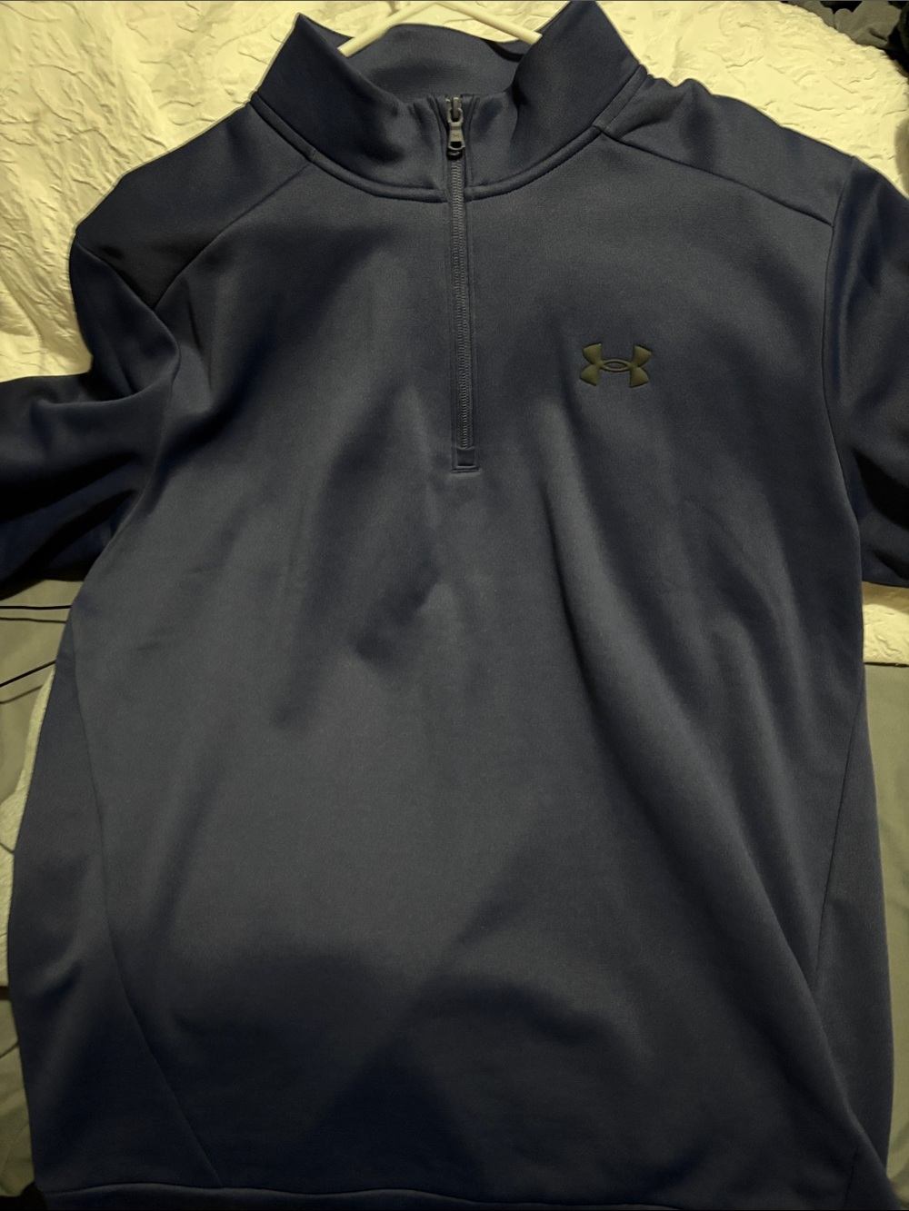 Under Armour Dark Navy 1/4 Zip Performance Pullover